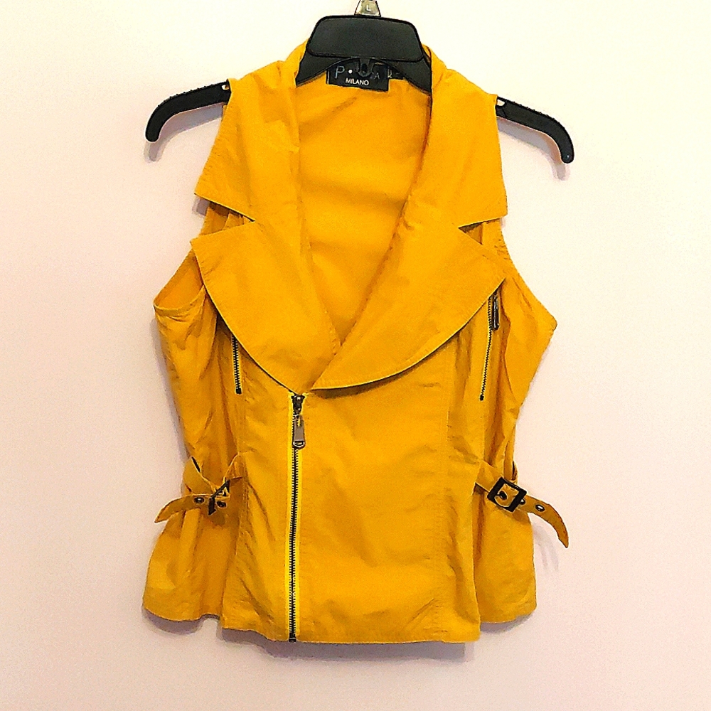 P Luca Milano sleeveless blouse